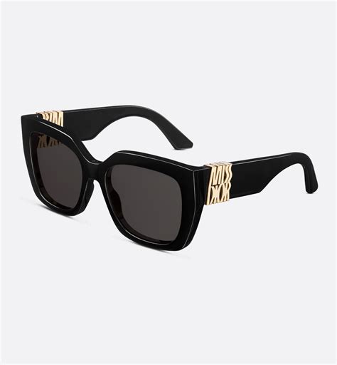 MissDior S2F Black Square Sunglasses 